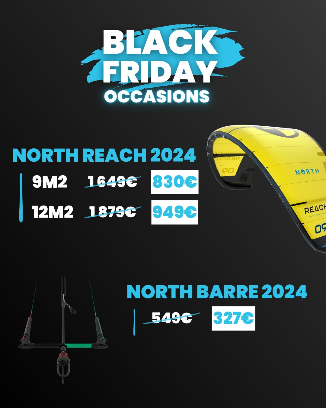 promo materiel kitesurf